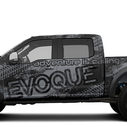 FORD RAPTOR 2021 WRAP IN BRAND LOGO Design by Nick T.