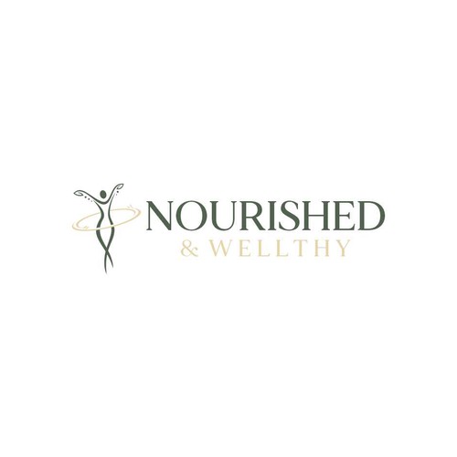 Modern minimalist creative logo design for nutrition business Design by andidani