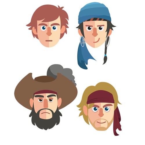 Vector Avatars for Mobile App Design by chocoboracer