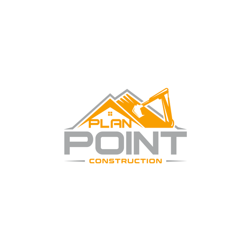 PlanPoint Construction Logo Needs A Remodel Design by iamJ