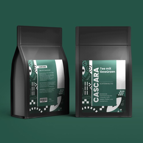 Design Cascara tea label por Experiva