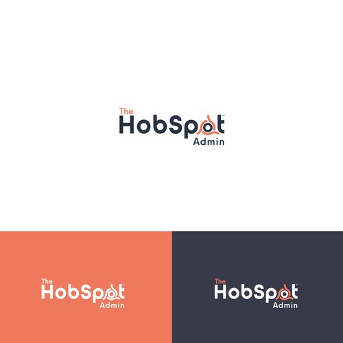Bold logo that unites and champions the HubSpot Admin Design von QuickCrea™