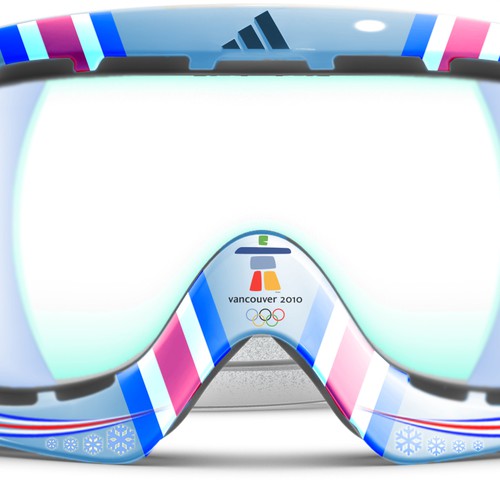 Design adidas goggles for Winter Olympics Design by henz