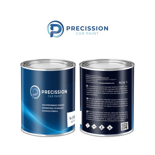 Label for Professional Automotive Refinish Products Design réalisé par creationMB