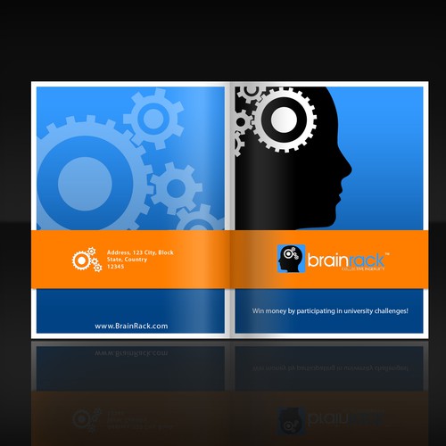 Brochure design for Startup Business: An online Think-Tank Ontwerp door coverrr
