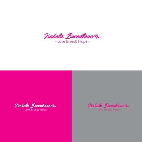 Create a powerful logo for Isabella Breedlove a new artist in the Country Music and she's Latina! Design by Bang Ekky