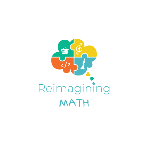 Reimagining Math Logo Design Design by Catarina Terra