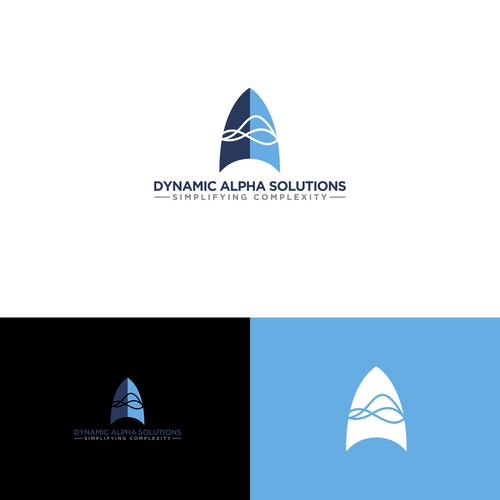 Design a logo to illustrate complexity simplified for a dynamic multi-dimensional financial firm Design by phillip1481