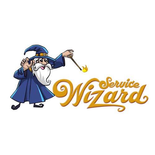 Service Wizard Logo Design by KARNAD.