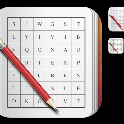 iOS Icon: LDS Word Search game Design by ds.store