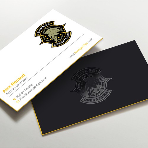 Business Card & Letterhead for Armed Security Agency Design by LAXMI DESIGNHUB