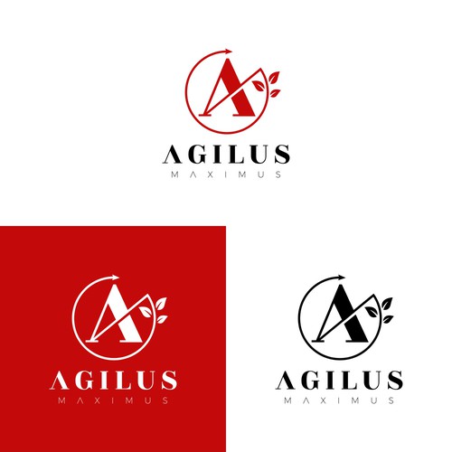 Logo for project "agilus-maximus.com" Design by MOHStudio_