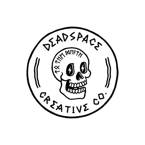 I need a sick hand drawn/sticker style skull logo Design by Kibokibo