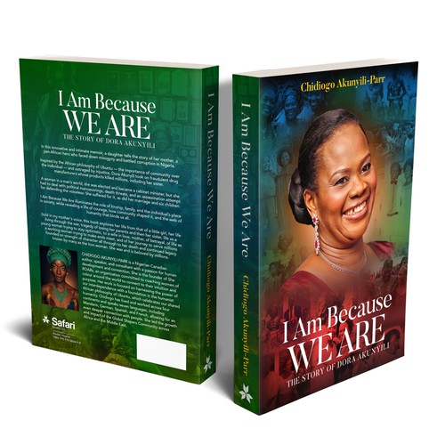 The book cover of the story of a legend whose life inspired millions Design by EPH Design