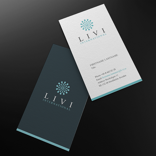Livi International needs a new logo and business card Design by Arkline©