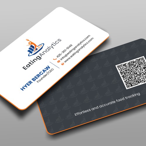 Smart looking business card Design by prosenjit_P