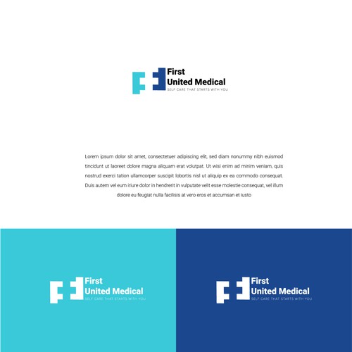 First United Medical Logo Contest Design by elhouaria4