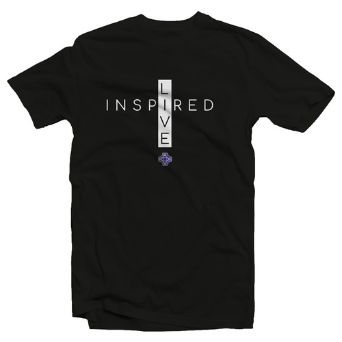 Design a Inspired Living Shirt Design by Yuni4769