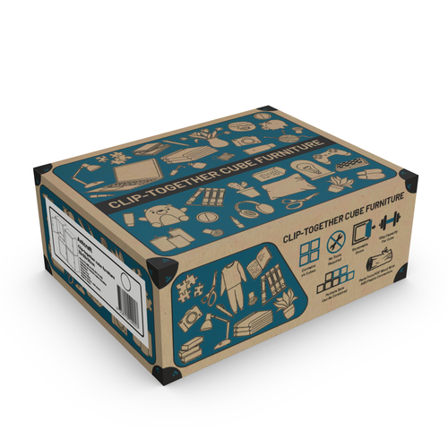 Designs Package design for innovative clip together furniture