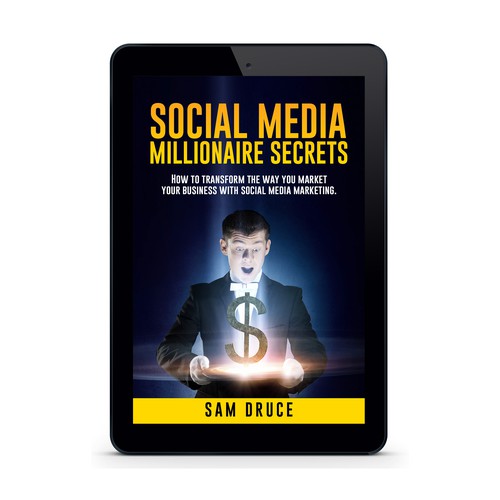 Design A Social Media Marketing Book Cover Being Sent to 500,000 in 10 days! Design by Advento