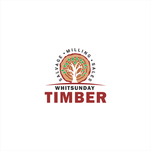 Captivating logo for environmentally friendly timber mill and timber sales Design by R i z k y  Jaya❤