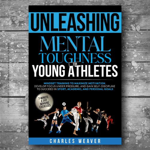 Design a book cover with young athletes going from losers to winners Design by Creative_Crafter
