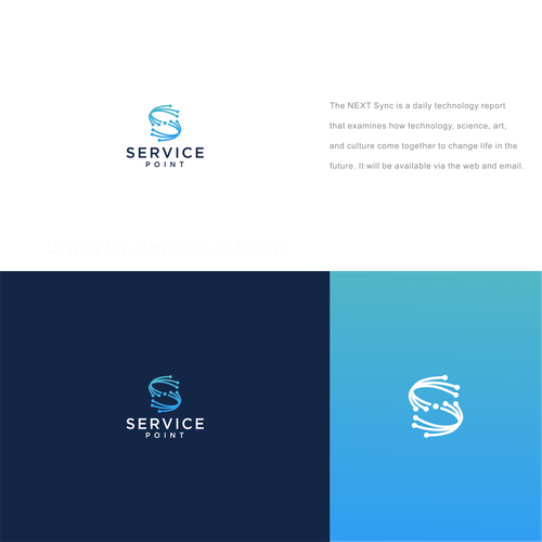 Service Point - Create New Logo and Brand Identity Design by IvanZfan