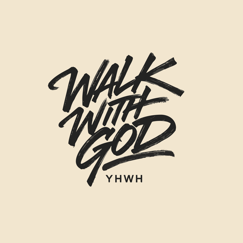Walk With God Minimalist Luxury Logo for a Modern Faith & Fashion Brand Design by macupa