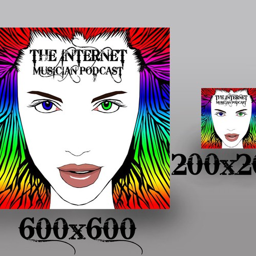 The Internet Musician Podcast needs album graphic for iTunes Design by Desainoke