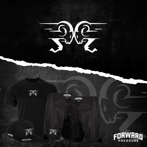 Create a stylistic logo for an upcoming Fightwear Brand ! Design by -RZA-