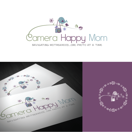 Help Camera Happy Mom with a new logo Réalisé par majamosaic