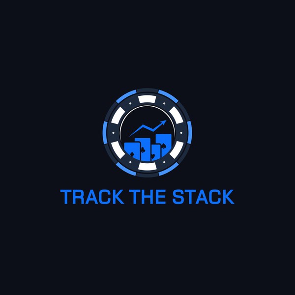 Premium Logo for Track The Stack, a Modern Home Poker League Platform