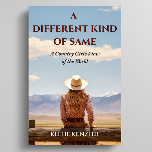 Design di A Different Kind of Same: A Country Girl's View of the World di MelStone Creative