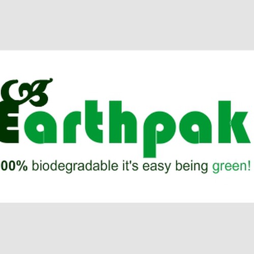 LOGO WANTED FOR 'EARTHPAK' - A BIODEGRADABLE PACKAGING COMPANY デザイン by sekhar