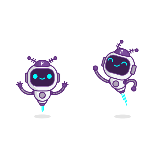 Need cute, friendly Robot mascot for mobile app. Design by rodlac