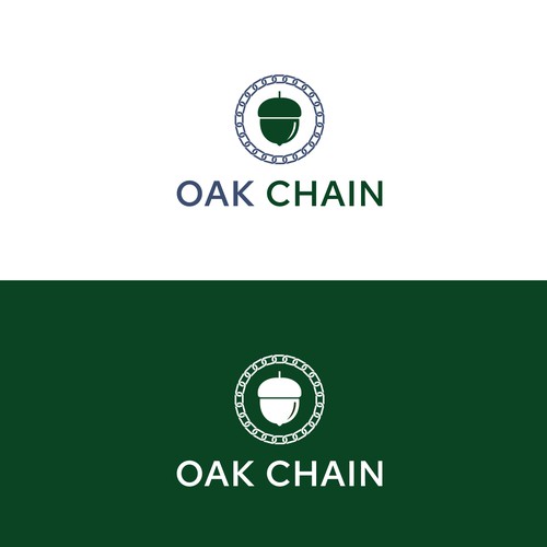 Oak Chain Logo Design von Creative P