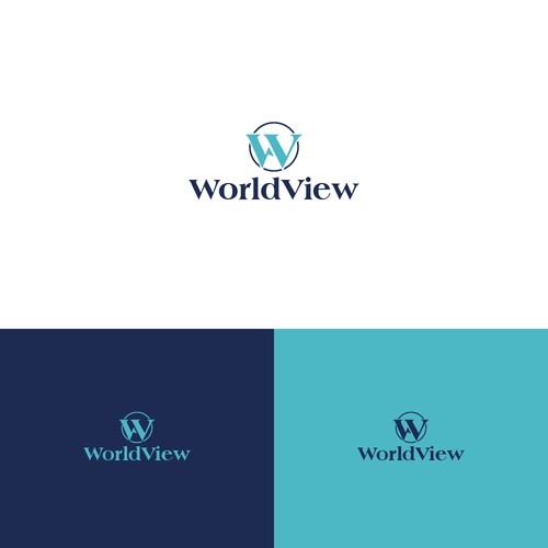 WorldView Magazine Logo Design by Young Creations
