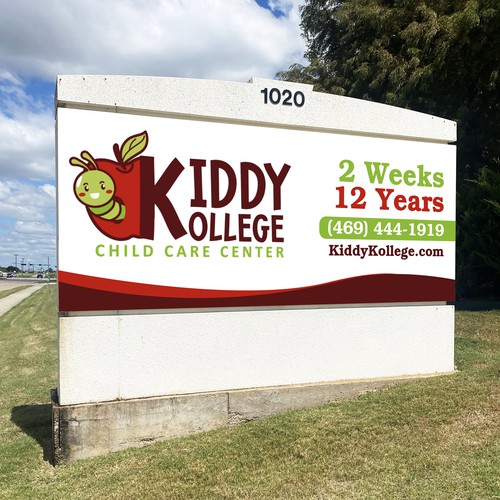 Playful, professional signage for child care center Design by GrApHiC cReAtIoN™