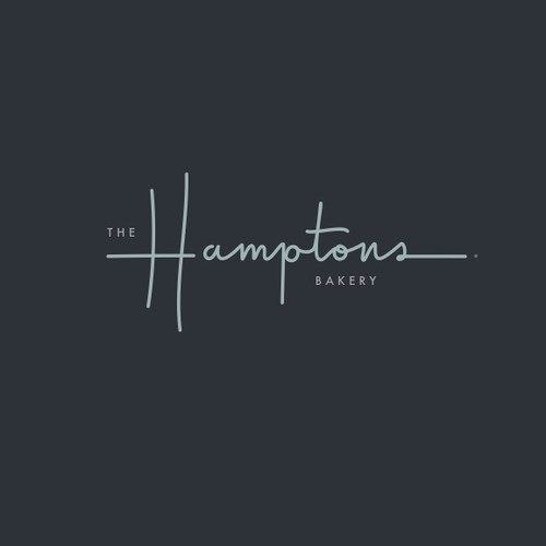 The Hamptons Bakery Logo Design by lilgrapefruit