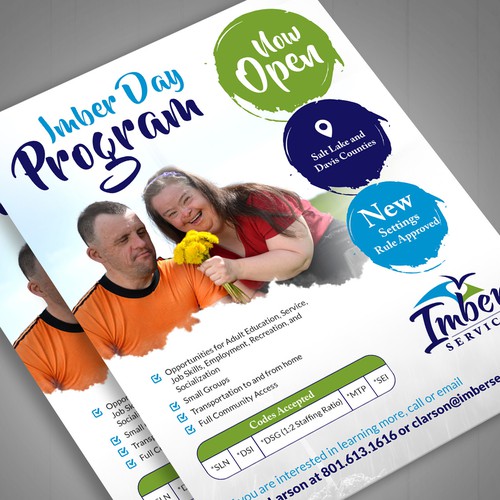 Autism Program Flyer Design by Alphabet ♥