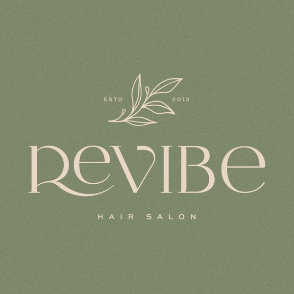 Design realizzato da Blanc Lueur intitolato "Logo for a boho chic salon"