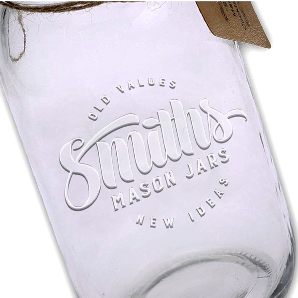 Logo design for Smiths - Mason Jars
