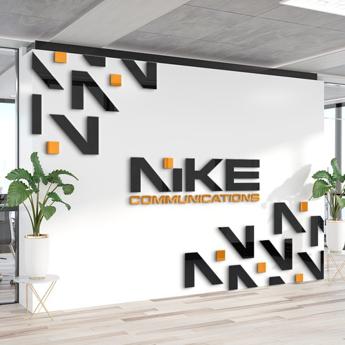 Nike Communications Logo Contest Design by Rozzium