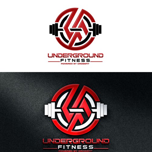 Create An Industrial, Garage, Hardcore Fitness Training Logo 