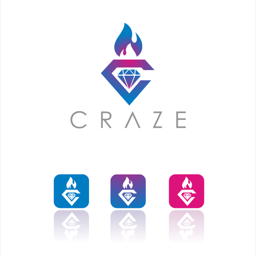 Sophisticated, luxury, edgy social shopping app icon/logo Design by LOGOMAN*