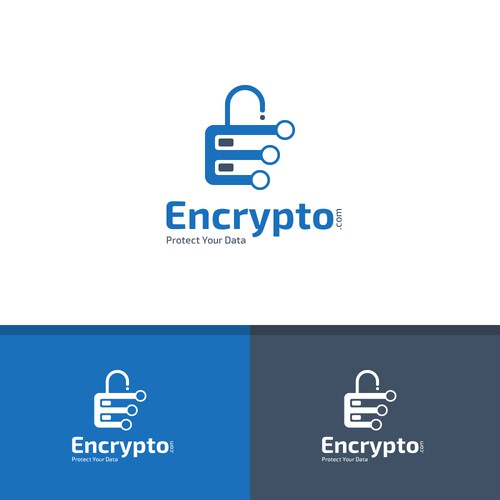 Swiss hosted secure doc storage Encrypto.com needs logo and brand built Design von cs_branding