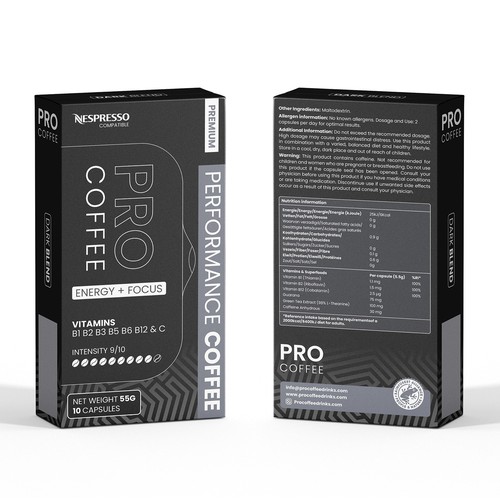 Design Performance Coffee Packaging Design by Experiva