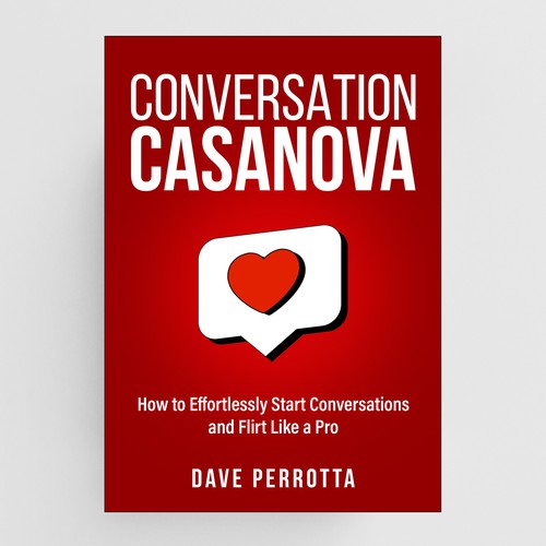 Powerful book cover for a top dating advice book for men Design by Aziel Design