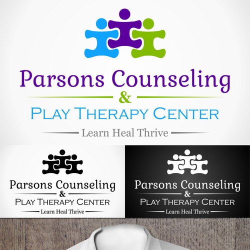 Diseño de Counseling and Play Therapy Center Logo de Mr. G10S