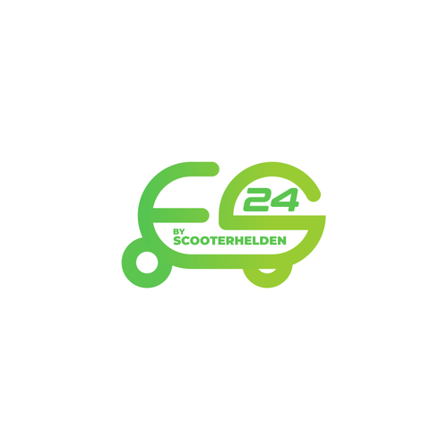 E-Scooter24 sucht DICH! Designe unser Logo! Round Logo Design! Design por kunz